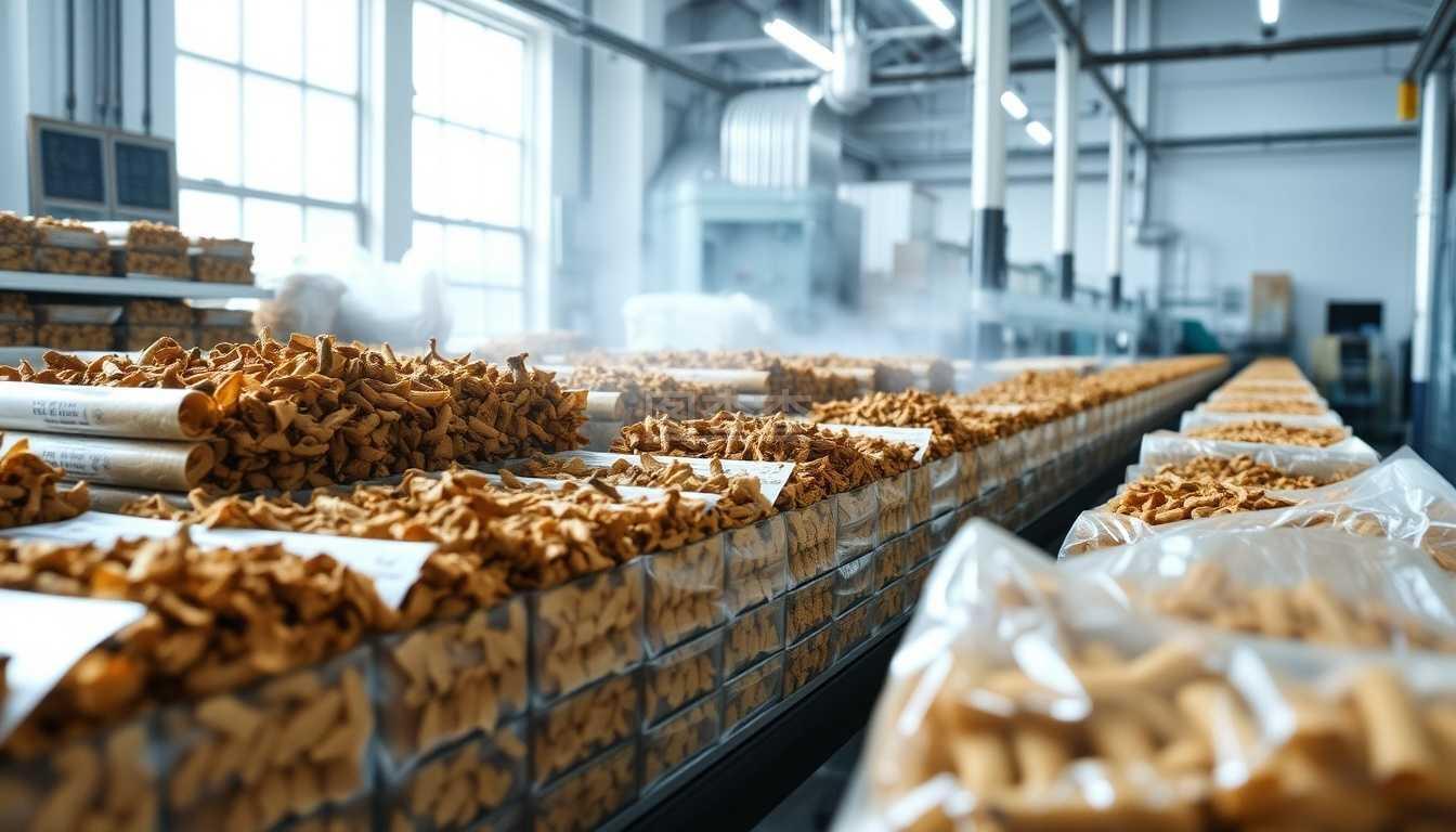 工廠生產(chǎn)煙草制品的流程與影響